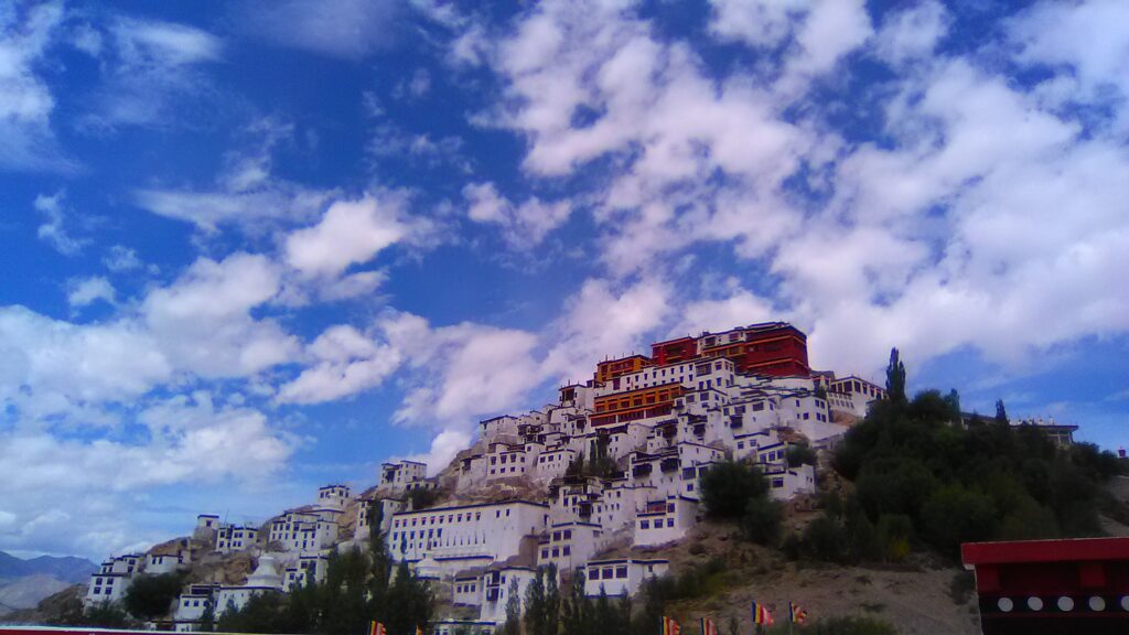 Thiksey Monastery Leh Ladakh - captured by Travelhikes